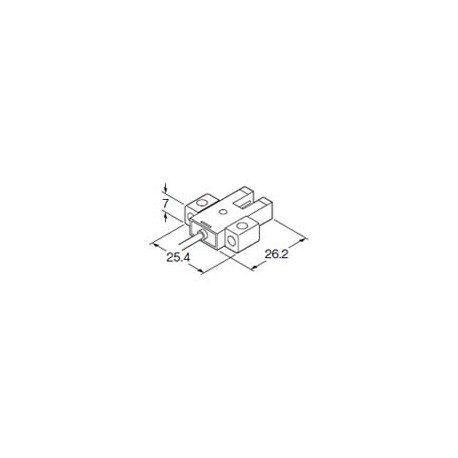 PMK44P PM-K44P PANASONIC *UZJ3215*, Gabellichtschranke, 5mm, PNP, Kabel 1m