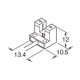 PML24 PM-L24 PANASONIC * * UZJ313, tipo U, 5mm, NPN, cavo 1m