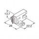 PMT54 PM-T54 PANASONIC Sensor fotoelétrico ferradura miniatura, tipo T, NPN, 5mm, 5-24 VCC, conector