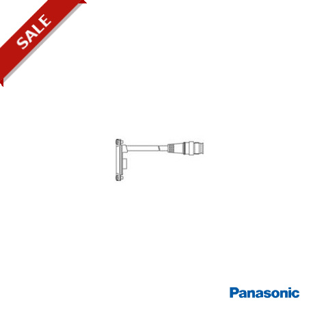 SF2BCB10 SF2B-CB10 PANASONIC 8-adriges Kabel unten cap Kabel/Stecker, 10m (2 Kabel)