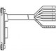 SF2B-CCB15 PANASONIC Embout inférieur de câble pour SF2B 15m (2 câbles)