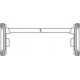 SF2BCSL01 SF2B-CSL01 PANASONIC Câble pour connexion en série pour SF2B, 0,1 m (2 câbles)