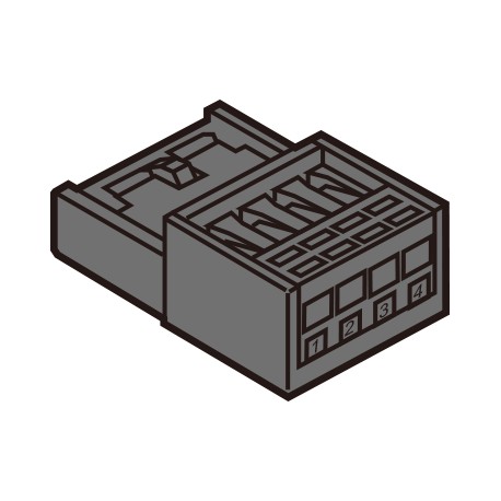 SLCJ2 SL-CJ2 PANASONIC S-connecteur de Liaison (noir, de 0.3 mm2 environ) pour UZW70 ou UZZ73 ou UZWC43 ou U..