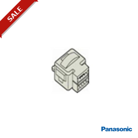 SLJ1A SL-J1A PANASONIC S-Link T-junction conector, 10 peças (cinza)