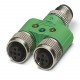 SAC-3P-M12Y/2XM12FS-3L 1501304 PHOENIX CONTACT E fattorino con tre LED integrati M12, connettore a 3-pin fem..