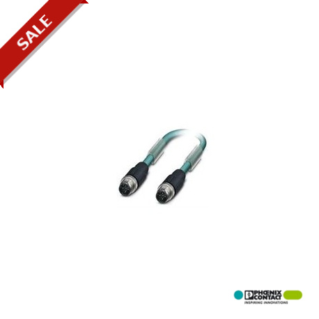SAC-4P-M12MSD/ 0,3-931/M12MSD 1569430 PHOENIX CONTACT Cavo bus di sistema, ETHERNET, 4 poli PUR, senza aloge..