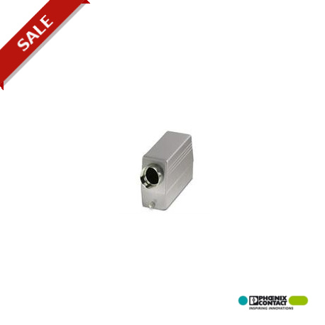 HC-B 16-TFL-76/O1M32S 1604801 PHOENIX CONTACT Capot HEAVYCONNEC B16, avec étrier longitudinal, hauteur 76 mm..