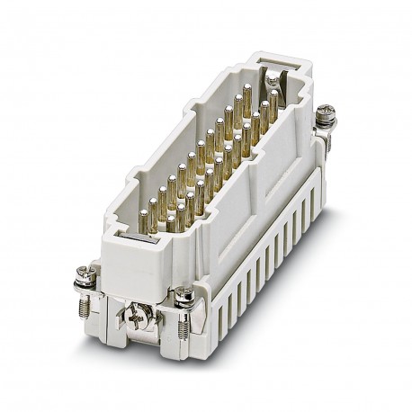 HC-B 24-ESTZ-48 1647475 PHOENIX CONTACT Inserto de machos HEAVYCON, serie B24, 24 polos, conexión por resort..