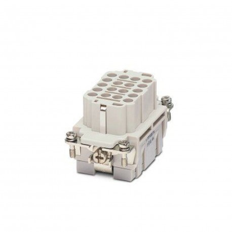 HC-BB 18-EBUC 1687451 PHOENIX CONTACT Isolant femelle HEAVYCONNEC, série BB18, 18 pôles, raccordement serti