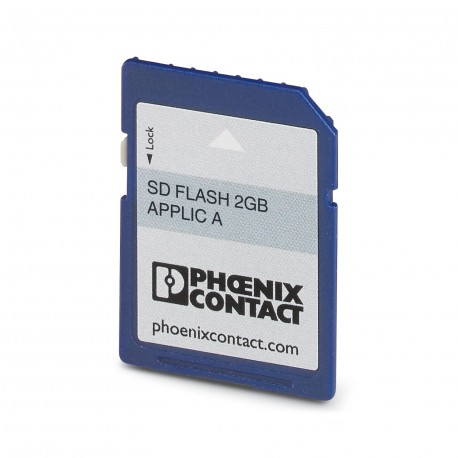 SD FLASH 256MB PDPI BASIC 2700551 PHOENIX CONTACT Program and configuration memory, plug-in, 256 MB with lic..