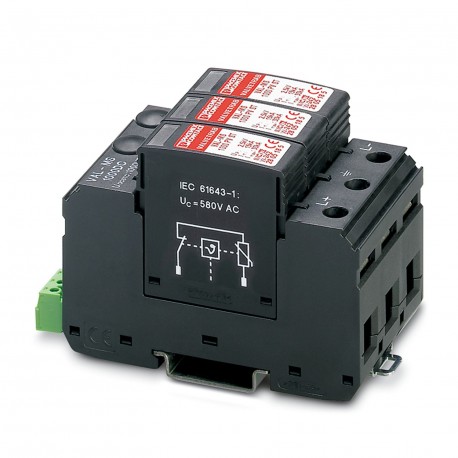 VAL-MS 600DC/2+V-FM 2800195 PHOENIX CONTACT Dispositif de protection antisurtension type 2