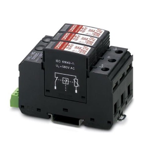 VAL-MS 600DC/2+V-FM 2800195 PHOENIX CONTACT Dispositivo protez. contro le sovratensioni tipo 2