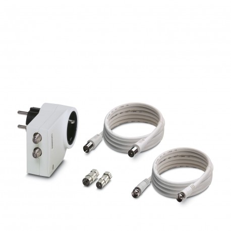 MNT-TV-SAT S/WH 2880888 PHOENIX CONTACT Dispositif de protection antisurtension type 3