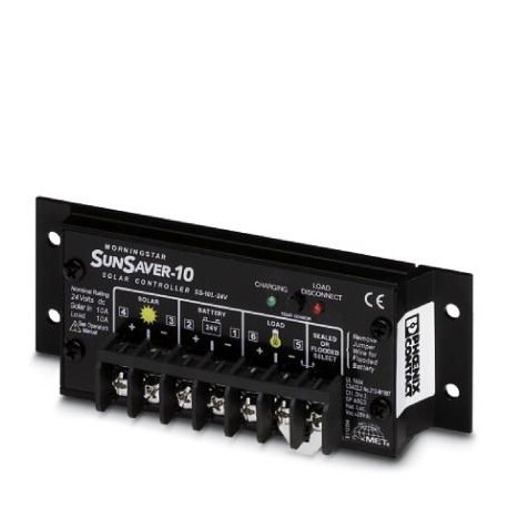 RAD-SOL-CHG-24- 10 2885443 PHOENIX CONTACT Regulador de carga completamente automático, con funciones de pro..