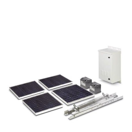 RAD-SOL-SET-24-200 2917722 PHOENIX CONTACT 24 V / 200 Wp système solaire pour une utilisation dans le monde ..