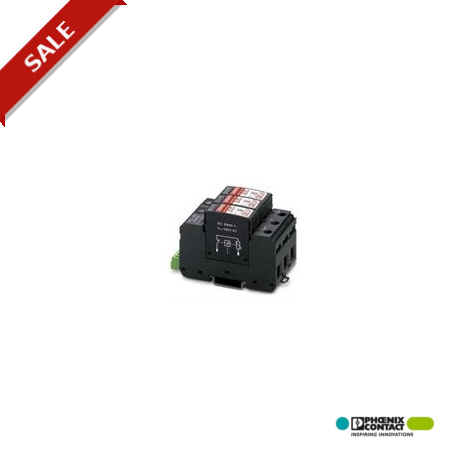 VAL-MS 1000DC/2+V-FM 2920502 PHOENIX CONTACT Parafoudre pour 2 pôles. DC systèmes isolés et mis à la terre d..