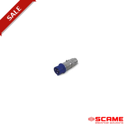 211.71633 SCAME ANTENNA PLUG 2P + T IP44 16A 6h 200-250V