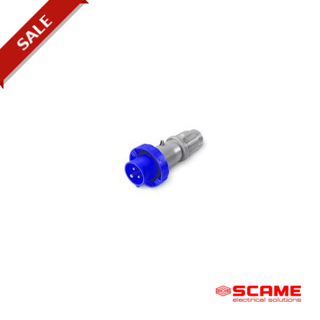 216.71633 SCAME ANTENNA PLUG 2P + T IP67 16A 6h 200-250V