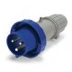 216.72033 SCAME ANTENNA PLUG 2P + T IP67 20A 6h 200-250V