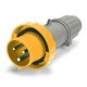 216.73030 SCAME AÉREA PLUG 2P + T 30A IP67 100-130V 4h