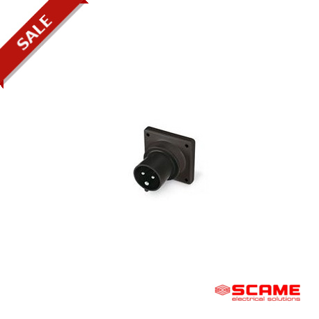 243.1696.K SCAME SOCLE DE CONNECTEUR 3P+T IP44 16A 6h