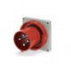 247.7100976 SCAME Base del connettore 3P + N + T IP67 100A 7h