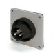 247.720966 SCAME BASE CONECTORA 3P + T IP67 20A 7h 480-500V