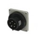 247.720976 SCAME Base del connettore 3P + N + T 20A IP67 7h