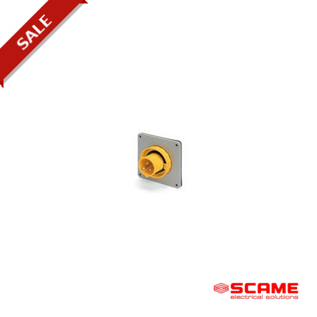 247.73290 SCAME BASE CONECTORA 2P+T IP67 32A 4h 100-130V