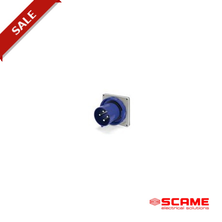 247.76393 SCAME SOCLE DE CONNECTEUR 2P+T IP67 63A 6h