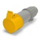 311.71640 SCAME + T PROLONGADOR 2P IP44 16A 4h 100-130V AC