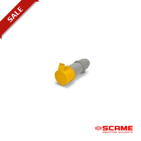 311.73040 SCAME PROLONGADOR 2P+T IP44 30A 4h 100-130V AC