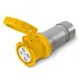 315.76040 SCAME + T PROLONGADOR 2P IP67 60A 4h 100-130V AC