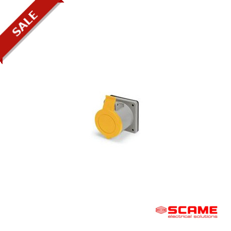 422.73060 SCAME BASE 2P + T IP44 30A 4h 50Hz 100-130V AC
