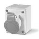 522.M16533 SCAME BASE 2P+T IP44 16A 12h TST 50V AC 50Hz