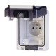 570.6411 SCAME PRISE STANDARD FRANCAIS IP66 70x87 16A