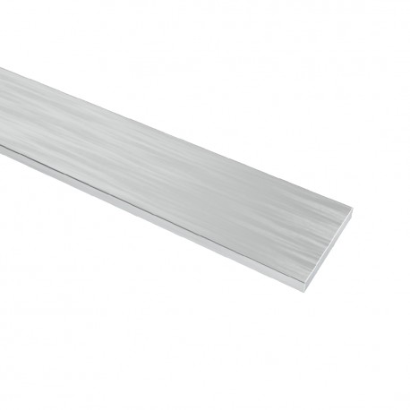 BAP60x10x4000 BAP4020 TEKNOMEGA BARRA RÍGIDA LLENA DE ALUMINIO 60X10X4000