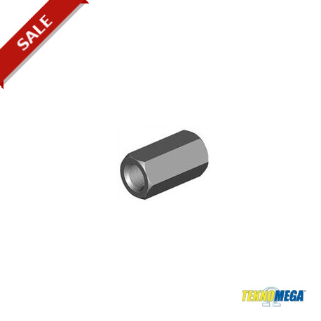 GBF-M8-30 BFA1045 TEKNOMEGA RACORD HEXAGONAL PARA VARILLA ROSCADA M8