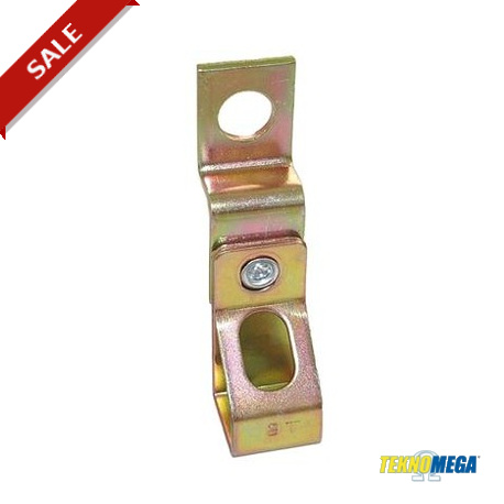 FBF-V10 BFA1060 TEKNOMEGA CLIP FIXATION SUR MUR POUR TIGES FILETÉES- VERTICAL