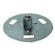 FBF-RM8/M10 BFA1065 TEKNOMEGA PLATO REDONDO PARA VARILLA ROSCADA M8/M10