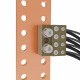 BOC KIT 8-5 BOC1005 TEKNOMEGA DISTRIBUTORE Scatola di derivazione 8 uscite + 5 mm di spessore