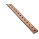 BRF 15X5X2000PC BRF1031 TEKNOMEGA RAME BAR 15X5X2000 filettati M6 MM P.17,5