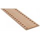 BRP 63X5 BRP1010 TEKNOMEGA PREPUNCHED COPPER BAR 63X5X1750