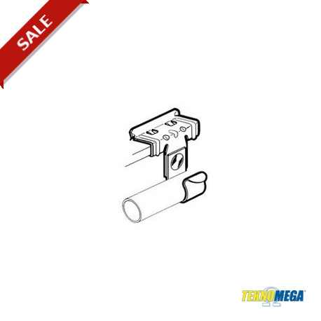 CLP-H1-F1924 CLP1380 TEKNOMEGA CLIP FOR CONDUIT Ø 19÷24 EASY SERIES 1,5÷4MM THICK