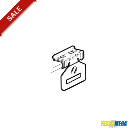 CLP-H2-PB CLP1555 TEKNOMEGA CLIP WITH TAPE HANGER EASY SERIES 4÷10MM THICK