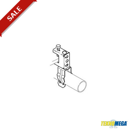 CLP-MBC-FTV1822 CLP1630 TEKNOMEGA CLIP CON FIJATUBO VERTICALE CLAMP SERIE SPESSORE Ø 18-22 ≤16MM