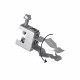 CLP-MBC-FTO1822 CLP1645 TEKNOMEGA CLIP FIJATUBO CON SERIE ORIZZONTALE CLAMP Ø 18-22 ≤16MM SPESSORE
