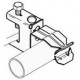 CLP-MBC-FTO3035 CLP1655 TEKNOMEGA KLAMMER MIT HORIZONTALER ROHRBEFESTIGUNG Ø 30÷35 CLAMP SERIE ≤16MM STÄRKE
