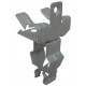 CLP-ME2FT3035 CLP1670 TEKNOMEGA CLIP MIT HORIZONTALER ROHRBEFESTIGUNG Ø 30÷35 MEGA SERIE 4÷10MM STÄRKE