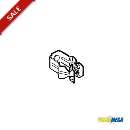 CLP-VDM6 CLP1720 TEKNOMEGA TUBO FISSO CON VITE clip per un facile SERIE O MEGA SERIE